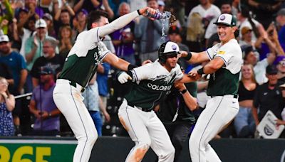 MLB roundup: Rockies win on 1st walk-off pitch clock violation