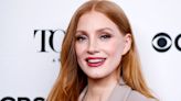 Jessica Chastain Wore a Completely See-Through Red Carpet Look and Fans Are Stunned