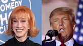 ‘It’s finally happening’: Kathy Griffin leads celebrity reactions to Donald Trump’s indictment