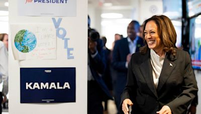 Kamala Harris wins enough delegate support for Democratic presidential nomination after Biden drops out