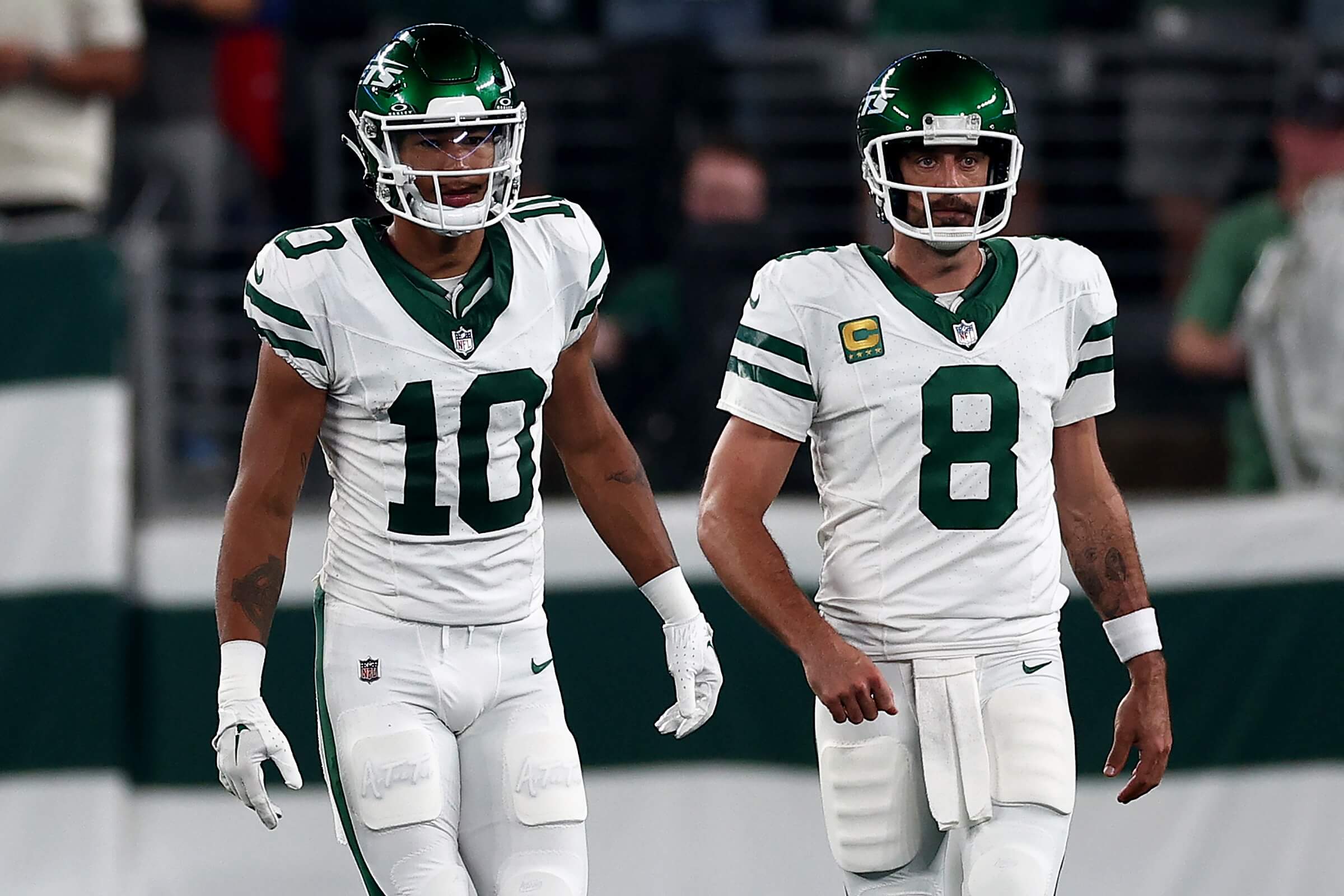Jets OTAs: Rodgers, Lazard couldn’t rekindle the magic on Wednesday