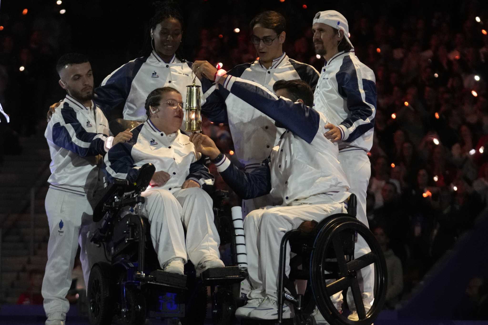 France waves farewell to its sporting summer at the Paralympics closing ceremony