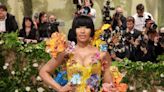 Red Carpet Rundown: Nicki Minaj Comes Into Bloom In Custom Marni On The 2024 Met Gala Red Carpet