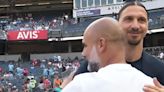 El morboso reencuentro entre Pep e Ibrahimovic en USA