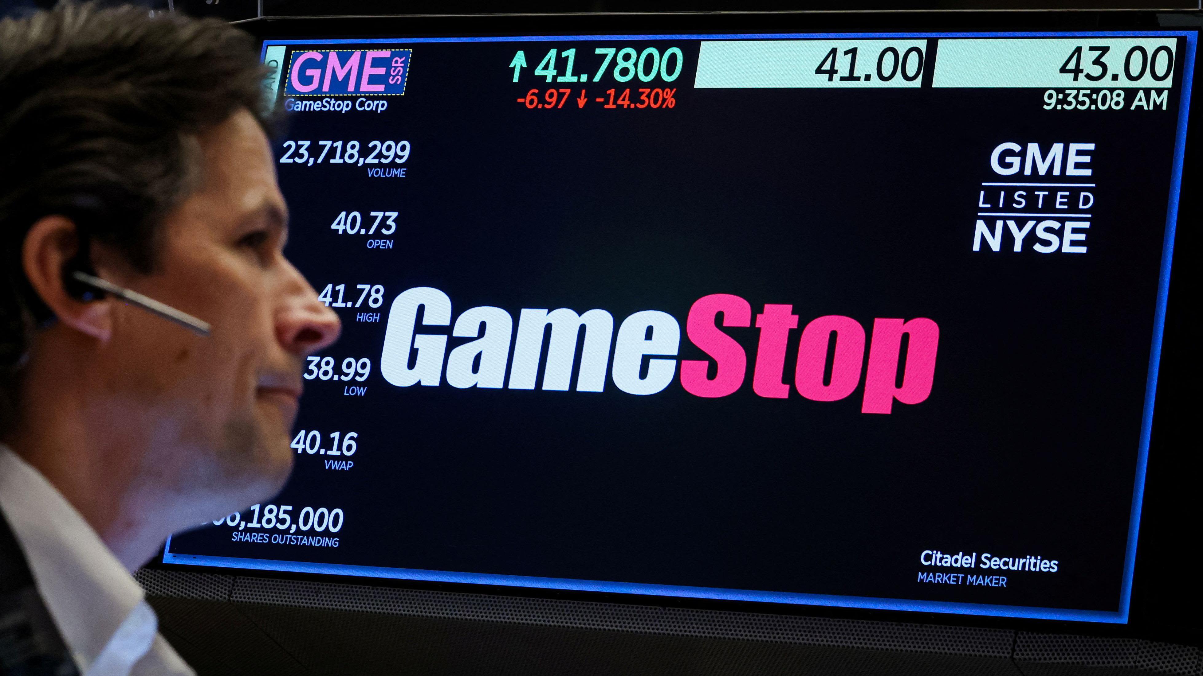 GameStop shares jump after investor claims stake