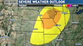A very warm weekend with severe storms possible next week
