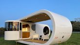 A luxury rotating glamping RV with wraparound windows has gone on sale for $270,000. Take a look inside.