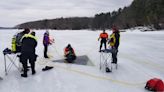 Tafton Dive/Rescue Team shares how to survive falling through ice