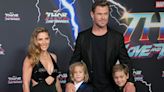 Chris Hemsworth and Elsa Pataky Step Out with Twin Sons, 8, at Thor: Love and Thunder Premiere
