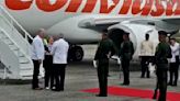 AMLO recibe al presidente de Cuba en Campeche