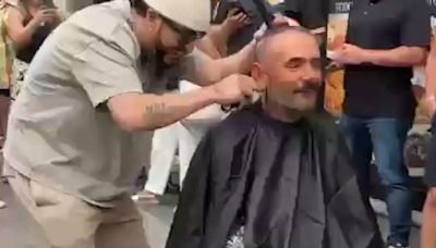 VIDEO: Yandel sorprende con sus habilidades como barbero