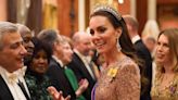 The Princess of Wales pairs her favourite tiara with a shimmering gown