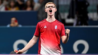 JO 2024 (tennis de table): le crack Félix Lebrun fait un carton pour son entrée en lice