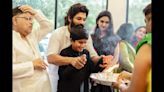 Allu Arjun And Sneha Look Their Traditional Best; Tollywood Celebrates Ganesh Chaturthi In Style: Check Out The Pics