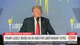 WATCH: Trump Gets Booed Out of the Building in Stunning Speech to Libertarian National Convention