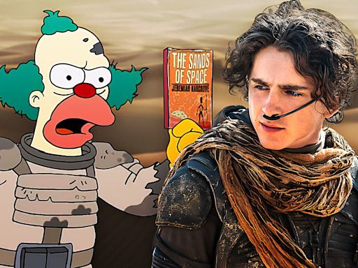 Marc Maron Helped The Simpsons Poke Fun At Dune With A Krusty-Focused Episode - SlashFilm