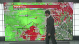 Severe storms move through the Kansas City area Wednesday night