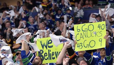 Canucks fans, supposedly you're really happy — even if games are too expensive