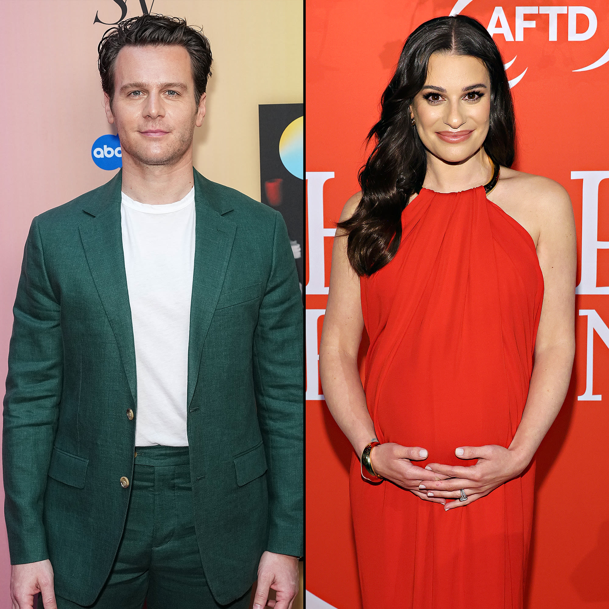 Jonathan Groff Is ‘Excited’ for Pregnant Lea Michele to Have Baby No. 2: ‘She’s an Amazing Mom’