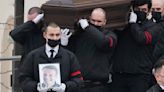 Thousands of mourners gather outside Alexei Navalny's funeral in Moscow as Putin critic is laid to rest