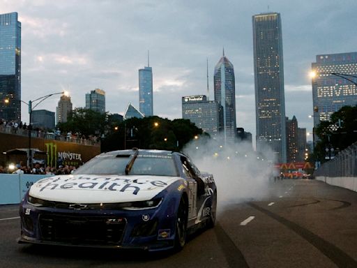 NASCAR brings its renegade past, money-driven present to Chicago