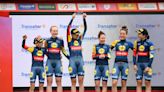 La Vuelta Femenina: Lidl-Trek win opening team time trial despite late crash