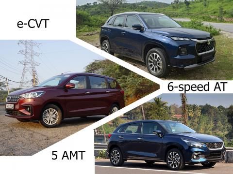 Maruti's eCVT, 6AT and 5 AMT compared: Which is your preferred gearbox? | Team-BHP