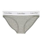 Calvin Klein Modern Cotton Bikini 棉質寬腰帶 女內褲 三角褲/CK內褲-灰色