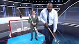 O'Neal stops by 'NHL on TNT' studio to clown around as 'Shaq Hyman' | NHL.com