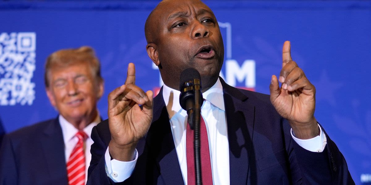 Tim Scott Won't Condemn Trump Over Claim Biden Was Prepared To Kill Him In Mar-a-Lago Raid