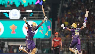 Kolkata routs Hyderabad by 8 wickets in Indian Premier League final, wins title for third time