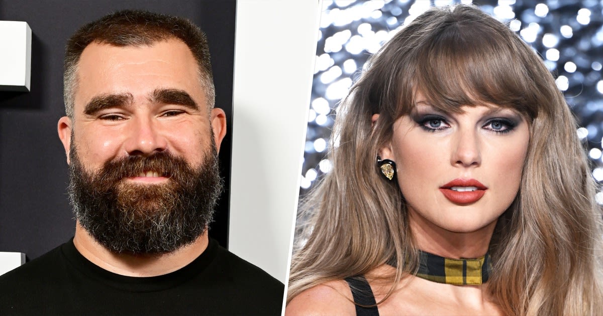 Jason Kelce praises Taylor Swift's night at the VMAs: 'So talented it's ridiculous'