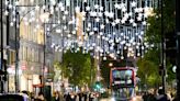 London’s Oxford Street switches on dazzling display of Christmas lights as festive countdown begins