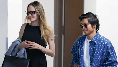 Angelina Jolie Has Dinner Date with Son Pax Treating His Mom at West Hollywood Restaurant — See the Photos!