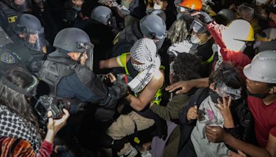 Police Fire Rubber Bullets at UCLA’s Pro-Palestine Protesters