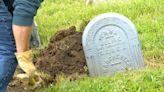 Volunteers preserve veteran headstones at Mt. Wood Cemetery