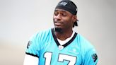 Panthers WR Xavier Legette remains sidelined with hamstring injury