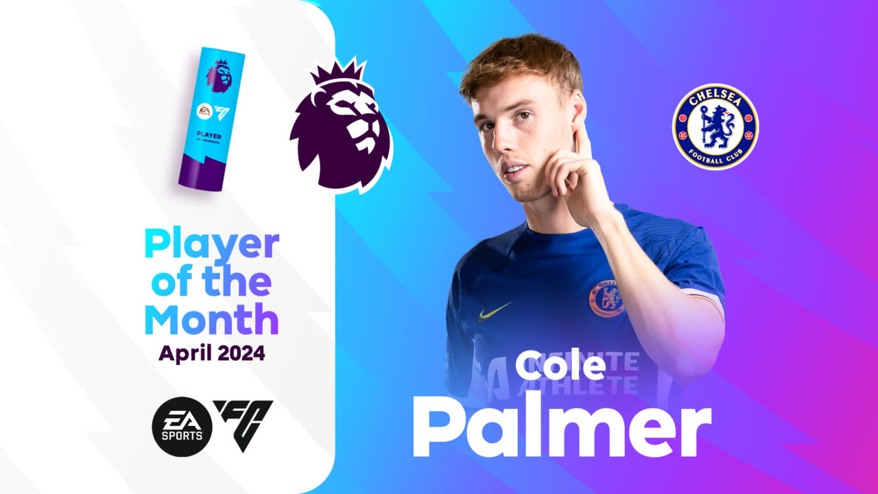 Palmer voted EA SPORTS Player of the Month