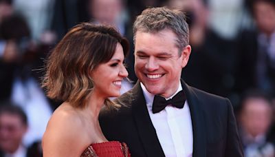 Matt Damon and wife Luciana are the sweetest couple as they put on loved up display on romantic holiday