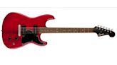 Wait, is the new Squier Strat-O-Sonic guitar fitted with an Epiphone wrap-over bridge?