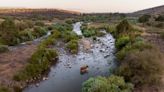 El río Jordán, rico en santidad, pobre en agua