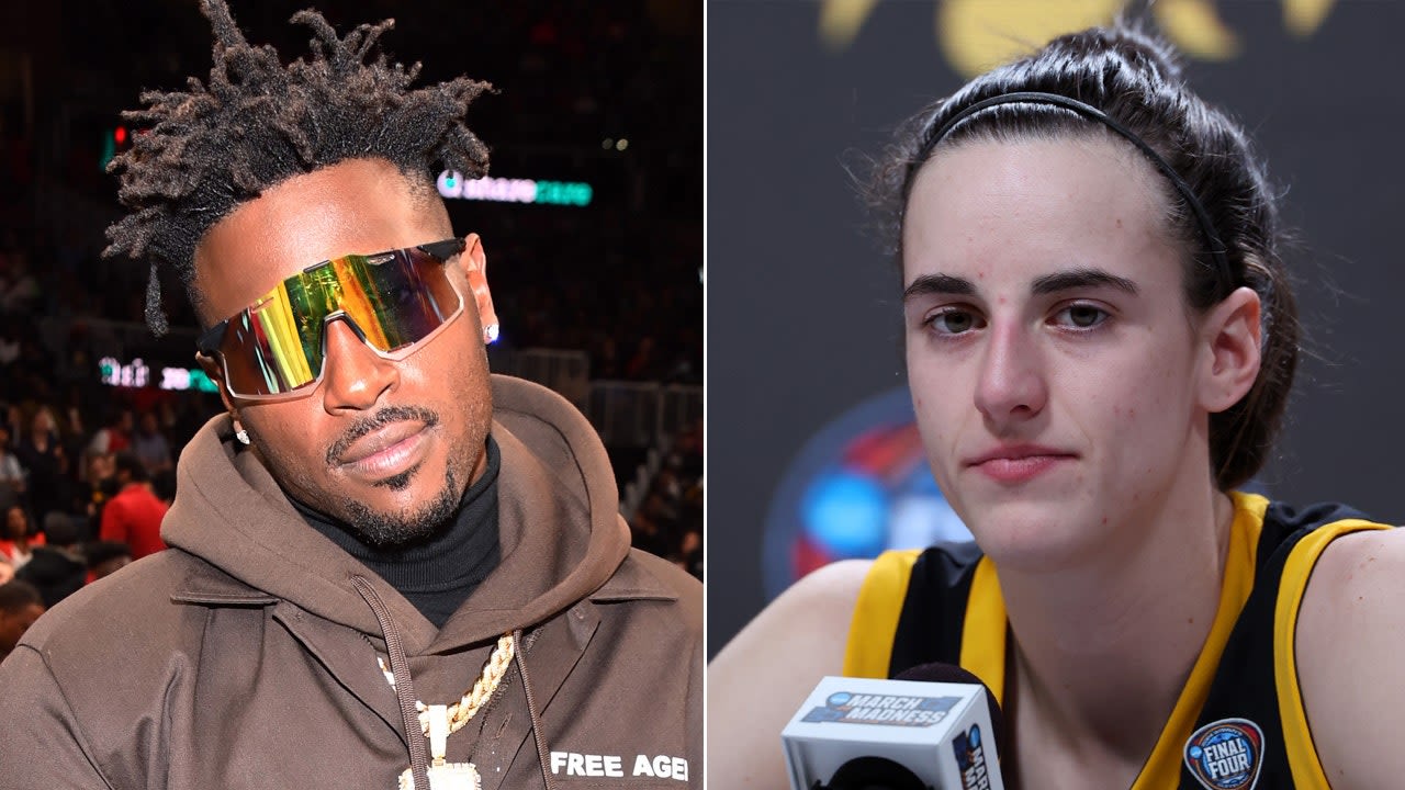 Antonio Brown makes crude innuendo about Caitlin Clark while addressing beef with WNBA star