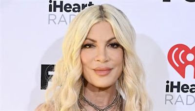 Tori Spelling reveals no one has 'broken my heart' since 'first love' and Beverly Hills, 90210 co-star Brian Austin Green... amid divorce from ex Dean McDermott