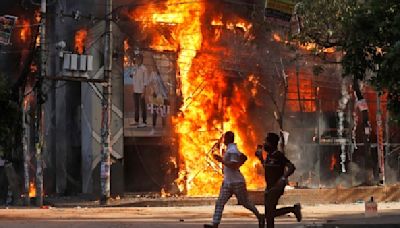 Bangladesh Crisis Goes Out Of Control: 24 Burned Alive In Hotel Fire, Hindu Temples Targeted