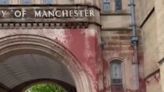 Red paint splattered on historic entrance to University of Manchester in 'criminal vandalism'