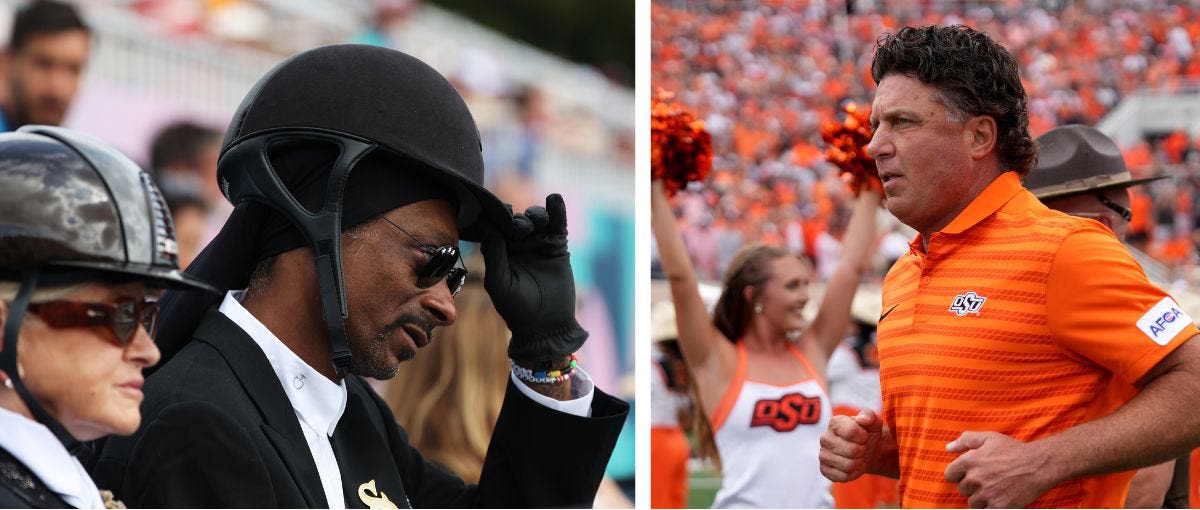 Mike Gundy joins push to get Snoop Dogg, Martha Stewart to Oklahoma State equestrian meet