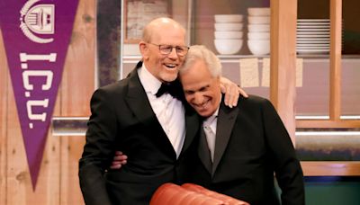 Ron Howard and Henry Winkler Evoke Nostalgia With 'Happy Days' Reunion to Mark 50th Anniversary