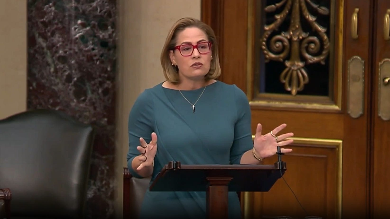 Maybe one day, we'll heed Sen. Kyrsten Sinema's warning about politics