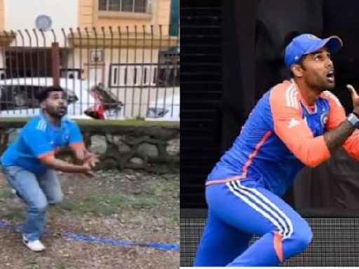 Influencer's Bollywood twist on SKY's T20 WC Final catch goes viral