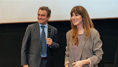 Riccardo Milani e Virginia Raffaele al Gemelli per presentare “Un mondo a parte”